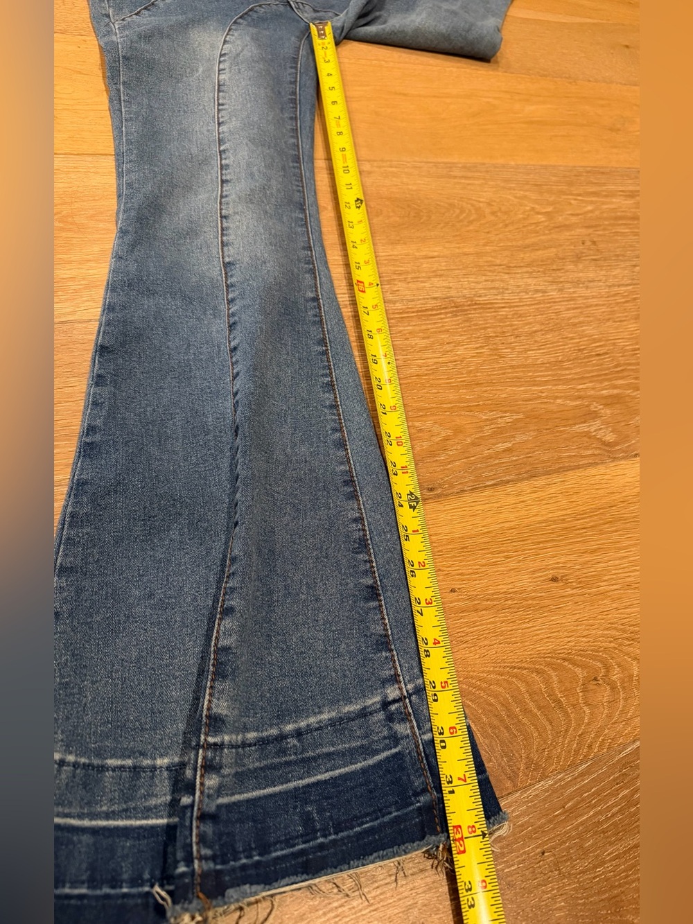 PTCL Ethical Denim Flare Seamed Women’s Jeans Size 25 unique! - Picture 11 of 14